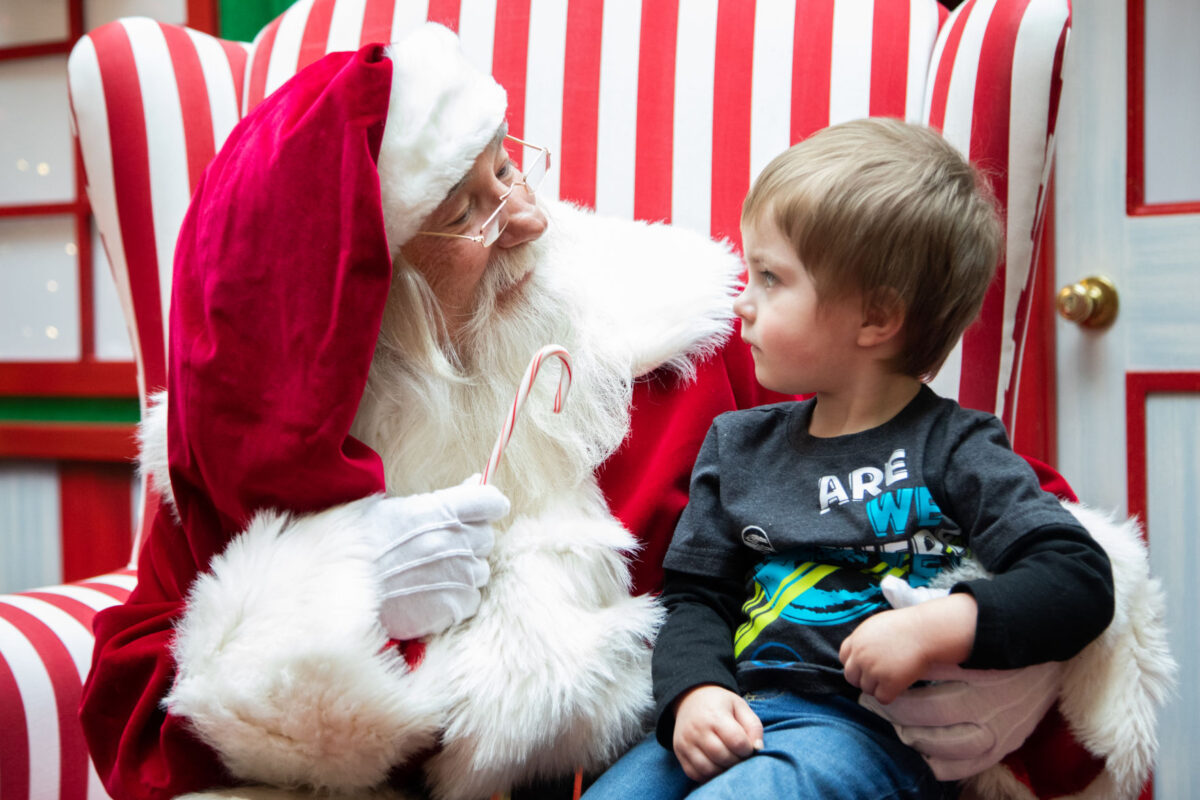 Newgate Mall Santa The job requires stamina, quick thinking, but it’s